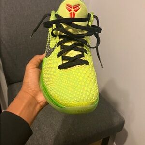 Size Nike Zoom Kobe 6 Protro Low Grinch Size worn green